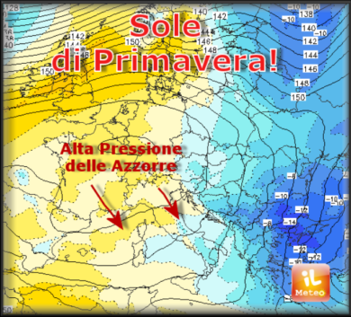 La primavera finisce venerdì, nel weekend pioggia e neve