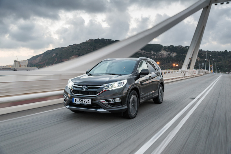 Honda CR-V nuovo motore e cambio nove rapporti Honda CR-V nuovo motore e cambio nove rapporti
