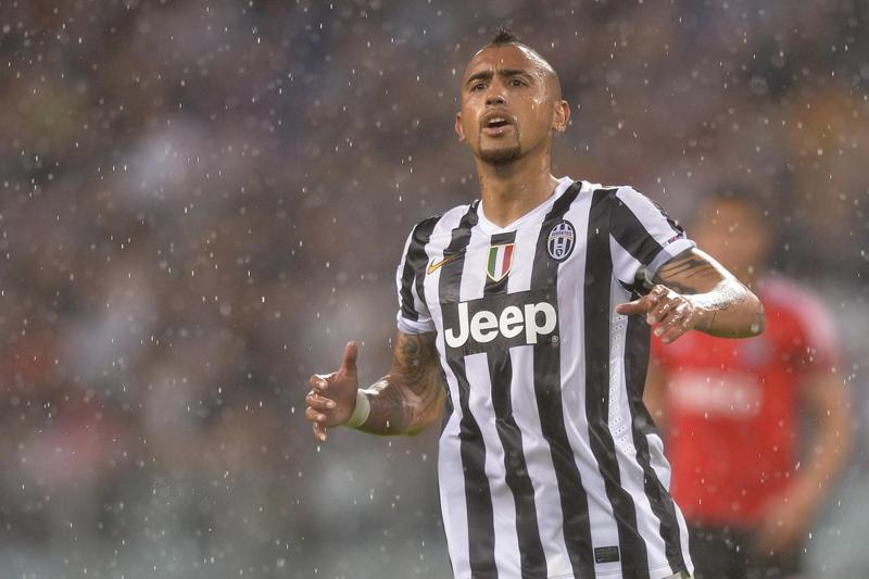 Juventus, Vidal allarme: è infortunato e salta l’Atalanta