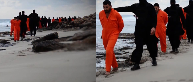 Isis choc: guarda video e foto dei 21 copti decapitati!