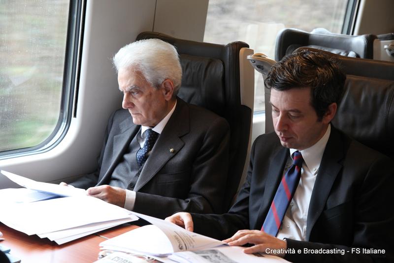 Mattarella style, va a Firenze in treno. E bacchetta i magistrati