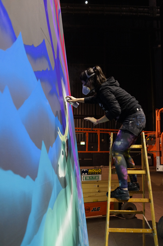 Pirelli, il bilancio 2014 diventa street art