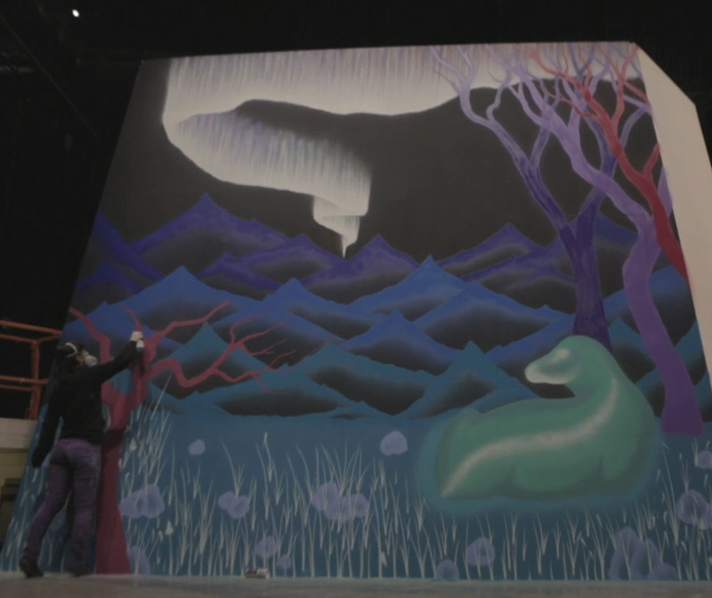 Pirelli, il bilancio 2014 diventa street art