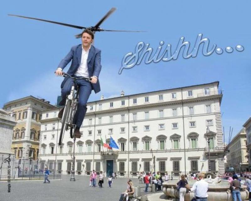 “Renzicottero”, si scatena l’ironia sui social “Renzicottero”, si scatena l’ironia sui social