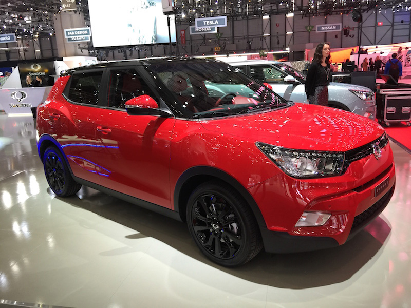 Al Salone  Dell’auto di  Ginevra  SSANGYONG presenta  TIVOLI