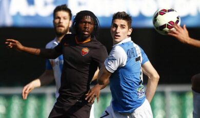 Mattiello, grave infortunio in Chievo-Roma. Castan: “Forza Federico”