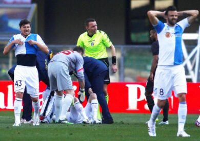 Mattiello operato dopo la frattura: tra sette mesi in campo