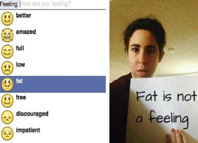 Emoticon, “grasso” non è uno stato d’animo. Petizione contro Facebook