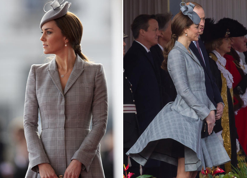 Kate Middleton incinta, super pancione e abito… riciclato. LE FOTO Kate Middleton incinta, super pancione e abito… riciclato. LE FOTO