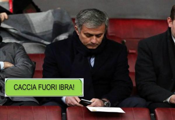 Mourinho fuori dalla Champions, il web prende di mira José Mourinho fuori dalla Champions, il web prende di mira José