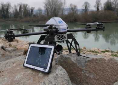 Un drone scopre alcune case etrusche nel parco di Veio