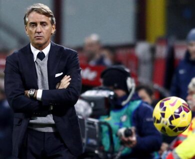 Inter, 3 sberle dal Wolfsburg. Mancini: “Non è colpa di Carrizo”