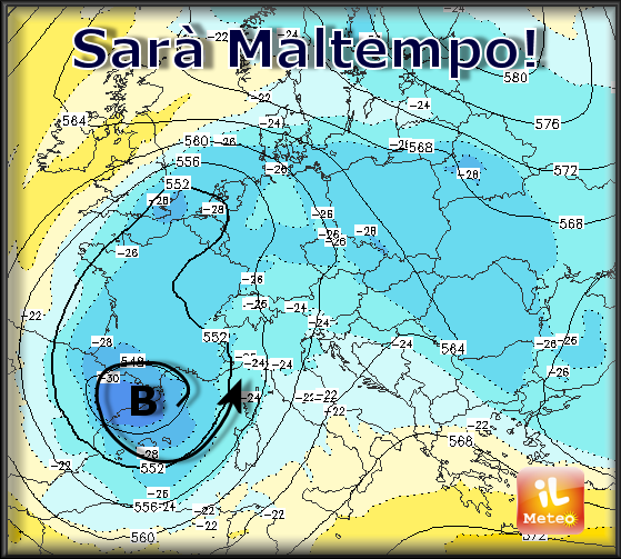 Previsioni meteo, weekend di freddo e neve al Nord Previsioni meteo, weekend di freddo e neve al Nord