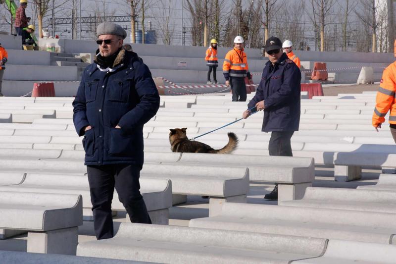 Expo, Renzi in visita al cantiere: “Una grande cattedrale laica” Expo, Renzi in visita al cantiere: “Una grande cattedrale laica”
