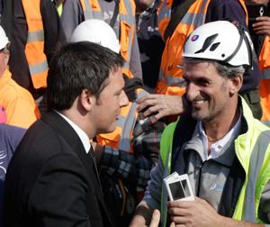 Expo, Renzi in visita al cantiere: “Una grande cattedrale laica”
