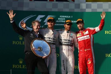 Ferrari, Vettel: “Bello il podio, ma ora voglio l’inno italiano”