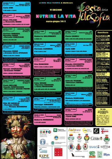 Nutrire la vita: la festa della filosofia è in linea con Expo