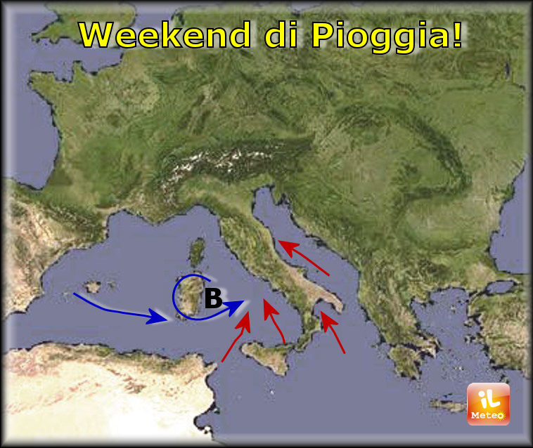 Previsioni meteo, pioggia per tutta la prossima settimana Previsioni meteo, pioggia per tutta la prossima settimana