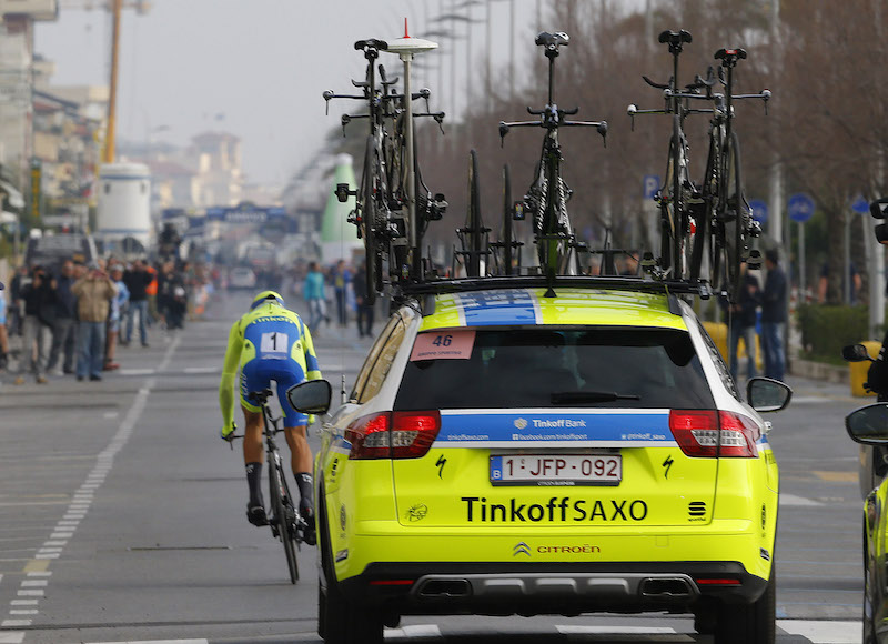 Citroën e Tinkoff-Saxo insieme sulle strade Citroën e Tinkoff-Saxo insieme sulle strade