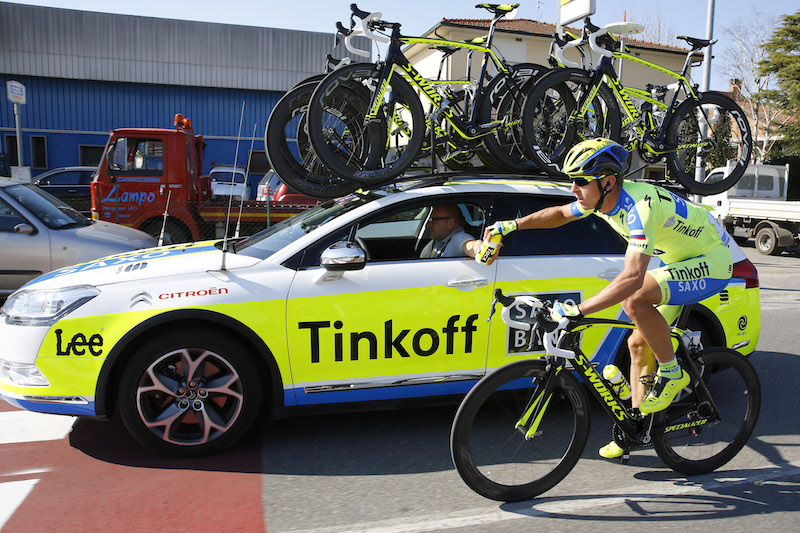 Citroën e Tinkoff-Saxo insieme sulle strade Citroën e Tinkoff-Saxo insieme sulle strade
