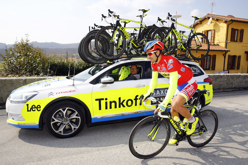 Citroën e Tinkoff-Saxo insieme sulle strade Citroën e Tinkoff-Saxo insieme sulle strade