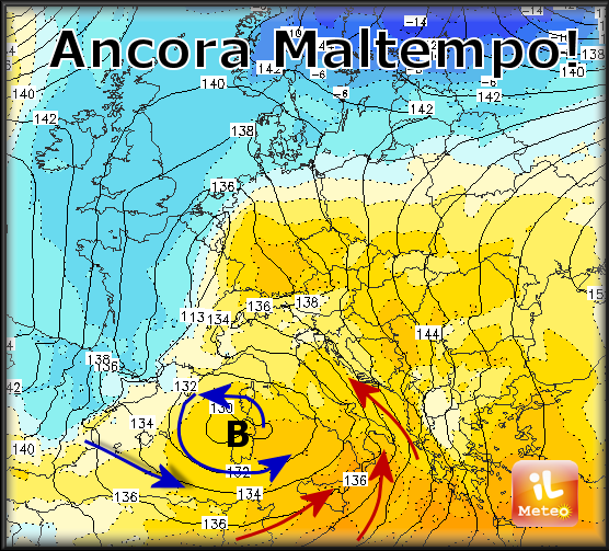 Previsioni meteo, torna l’inverno. Pioggia e freddo fino a venerdì Previsioni meteo, torna l’inverno. Pioggia e freddo fino a venerdì
