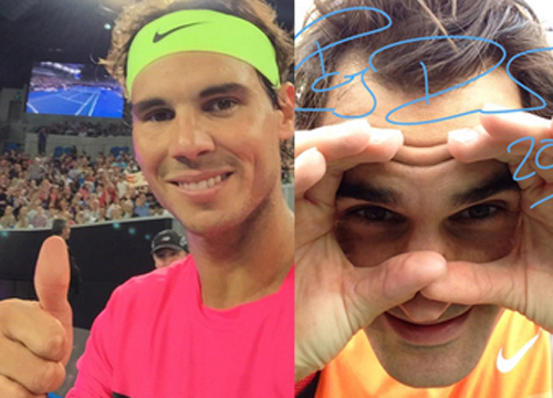 Nadal e Federer distruggono Djokovic sui social network Nadal e Federer distruggono Djokovic sui social network