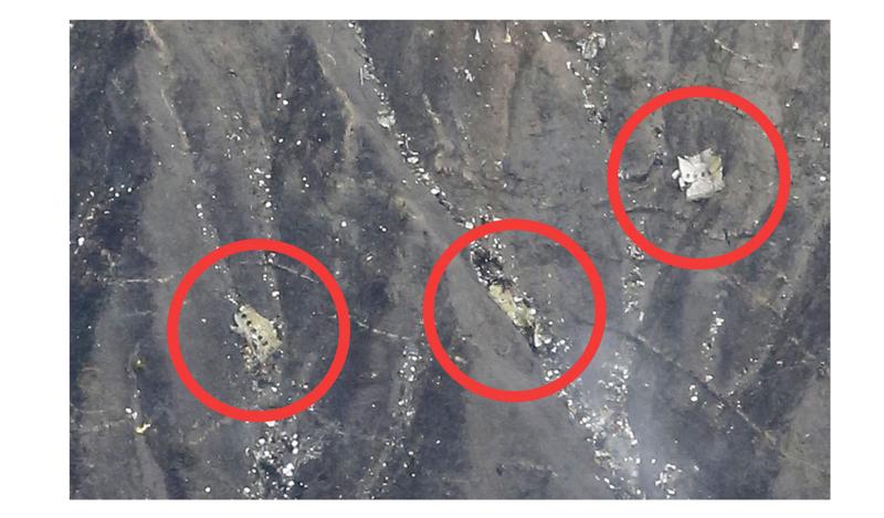 Airbus Germanwings lupi sui corpi. Cadaveri attaccati dai lupi. Foto!