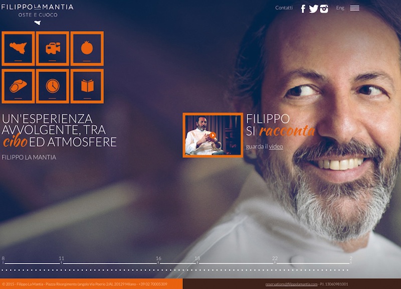 Filippo La Mantia apre a Milano: Engitel firma il suo nuovo sito web Filippo La Mantia apre a Milano: Engitel firma il suo nuovo sito web