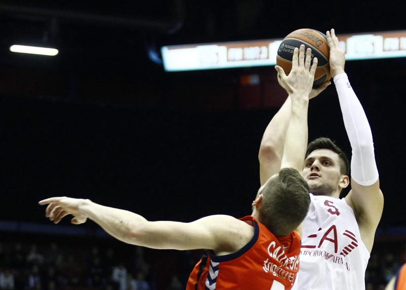 Olimpia Milano, Gentile cancella il Vitoria in Eurolega