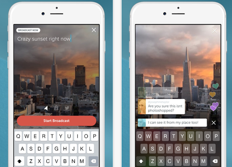 Twitter, Periscope contro Meerkat: la rivoluzione in live streaming Twitter, Periscope contro Meerkat: la rivoluzione in live streaming