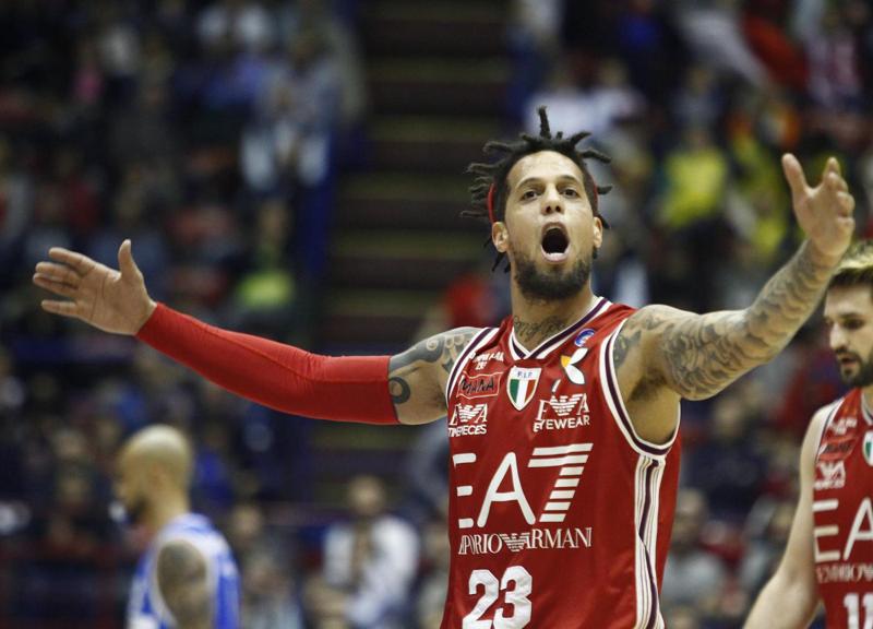 Olimpia Milano asfalta la Dinamo Sassari trascinata da Gentile-Brooks
