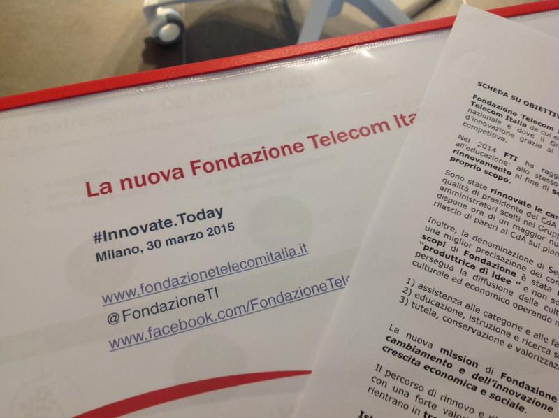 Fondazione TI da finanziatori a produttori di idee