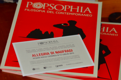 Popsophia 2015 è “Allegria di naufragi”