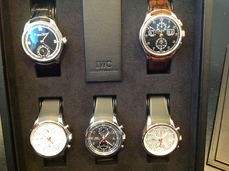 IWC celebra i 75 anni di Portugieser con chef Berton