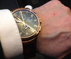 IWC celebra i 75 anni di Portugieser con chef Berton