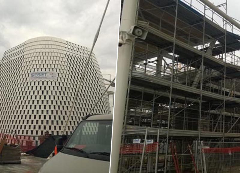Expo, due incidenti (non gravi) in un’ora nel cantiere Expo, due incidenti (non gravi) in un’ora nel cantiere