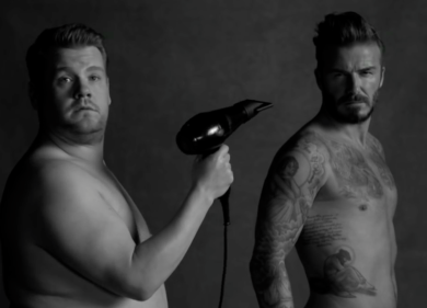 David Beckham di nuovo in mutande: la video-parodia