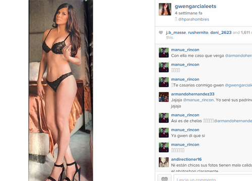 Gwen Garcia accende le luci rosse nello spogliatoio del Barcellona Gwen Garcia accende le luci rosse nello spogliatoio del Barcellona