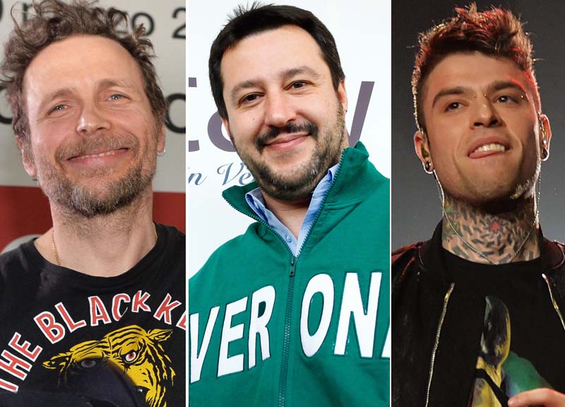 Fedez, scintille con Jovanotti. Salvini in mezzo Fedez, scintille con Jovanotti. Salvini in mezzo