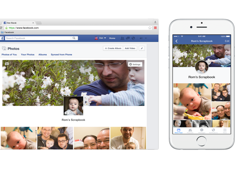 Scrapbook, come gestire le foto dei figli su Facebook Scrapbook, come gestire le foto dei figli su Facebook