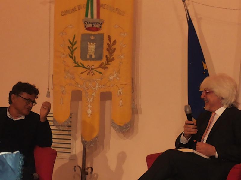 Una serata a Ceglie Messapica con Marcello Veneziani e Angelo Perrino Una serata a Ceglie Messapica con Marcello Veneziani e Angelo Perrino