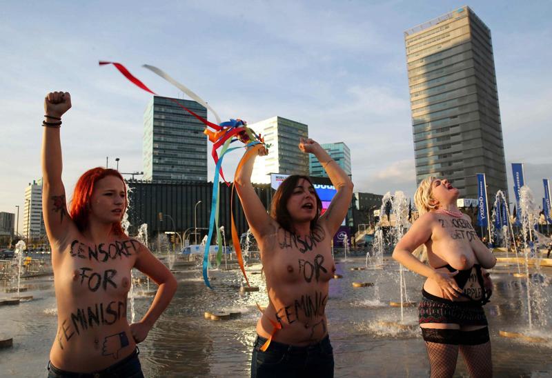 Femen: “Tutte le religioni sono contro le donne. Italiane, unitevi a noi” Femen: “Tutte le religioni sono contro le donne. Italiane, unitevi a noi”