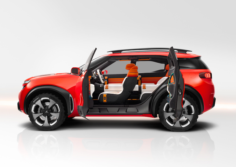 NUOVO CONCEPT CAR CITROËN AIRCROSS:UNA PERSONALITÀ UNICA
