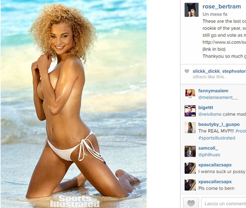 Rose Bertram scalda l’estate con i costumi di Sport Illustrated