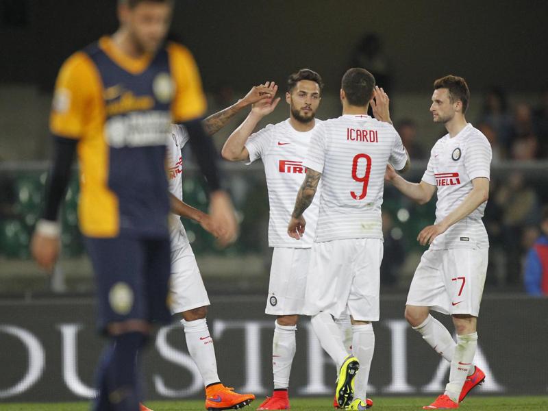 Inter, Palacio stende il Verona. Mancini: “Il rigore? Inesistente” Inter, Palacio stende il Verona. Mancini: “Il rigore? Inesistente”