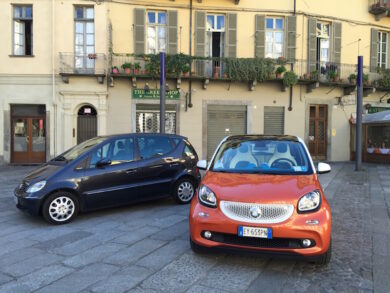 La smart forfour mette il Turbo