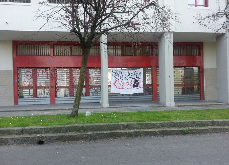 Baggio, “Soy Mendel” occupa in via Don Gervasini Baggio, “Soy Mendel” occupa in via Don Gervasini