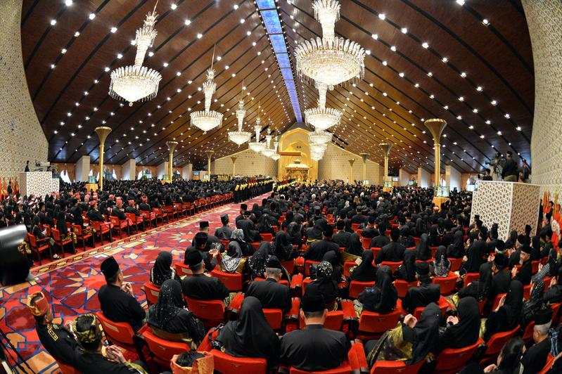 Brunei, le nozze maestose del figlio del sultano