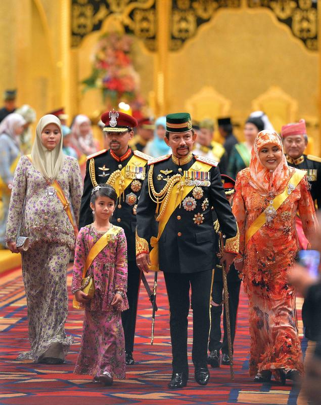 Brunei, le nozze maestose del figlio del sultano